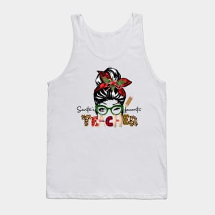 Christmas Teacher Tank Top